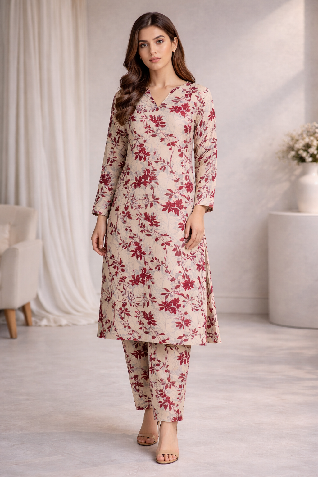 STITCHED 2 PC SUIT